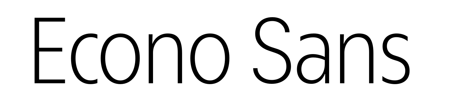 Econo Sans